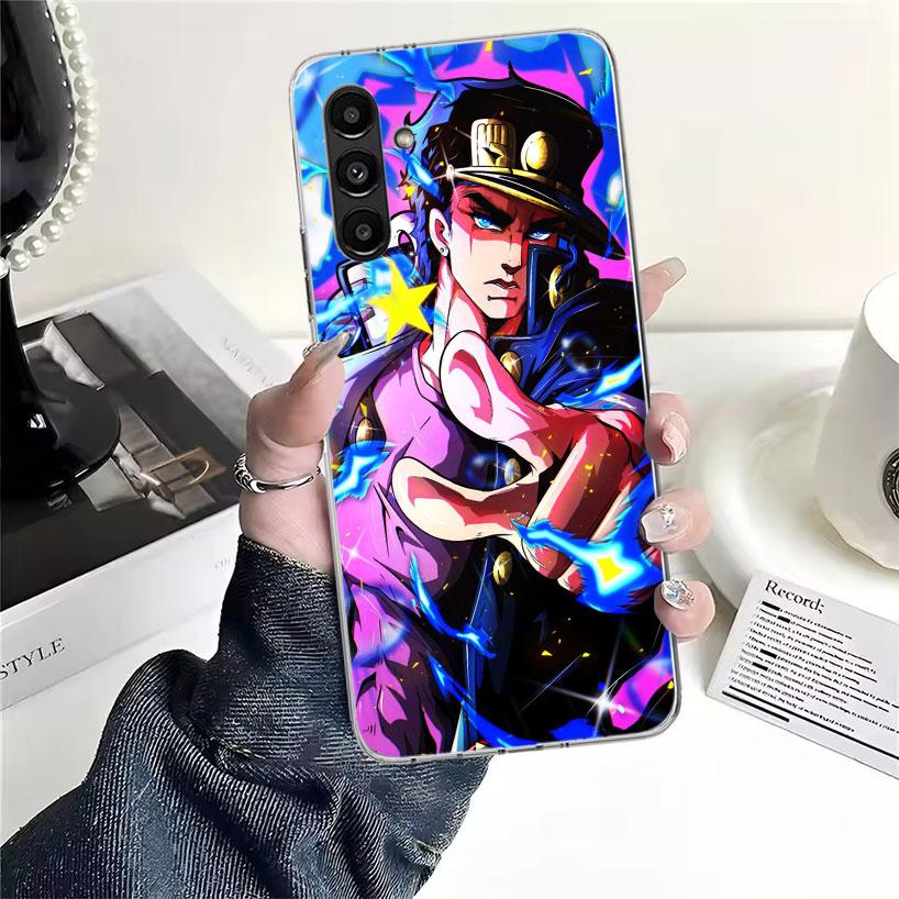 JoJo's Bizarre Adventure Kujo Jotaro Phone Case For Samsung Galaxy A13 A14 A15 A16 A17 A53 A54 A55 A56 A57 A33 A34 A35 A36 A37 A