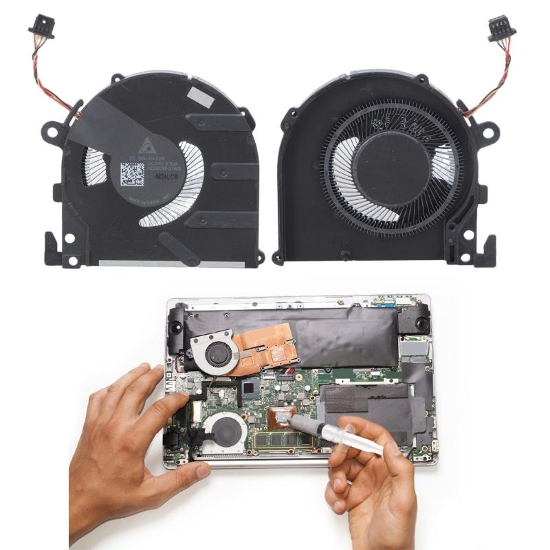 New Replacement Cooling Fan For 2-in-1 14-EF 14-EF0000 14-EF2047NR EF0013DX Laptop CPU GPU Heat Sink