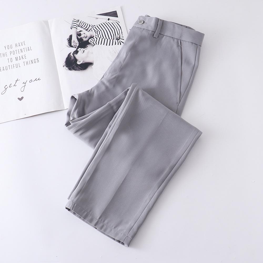 

Men s British Academy Style Long School Uniform Trousers 3XL светло-серый