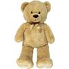 Jouet en peluche - wagner - géant xxl ours marron 100 cm - ultra doux et abgesteppte pied semelles