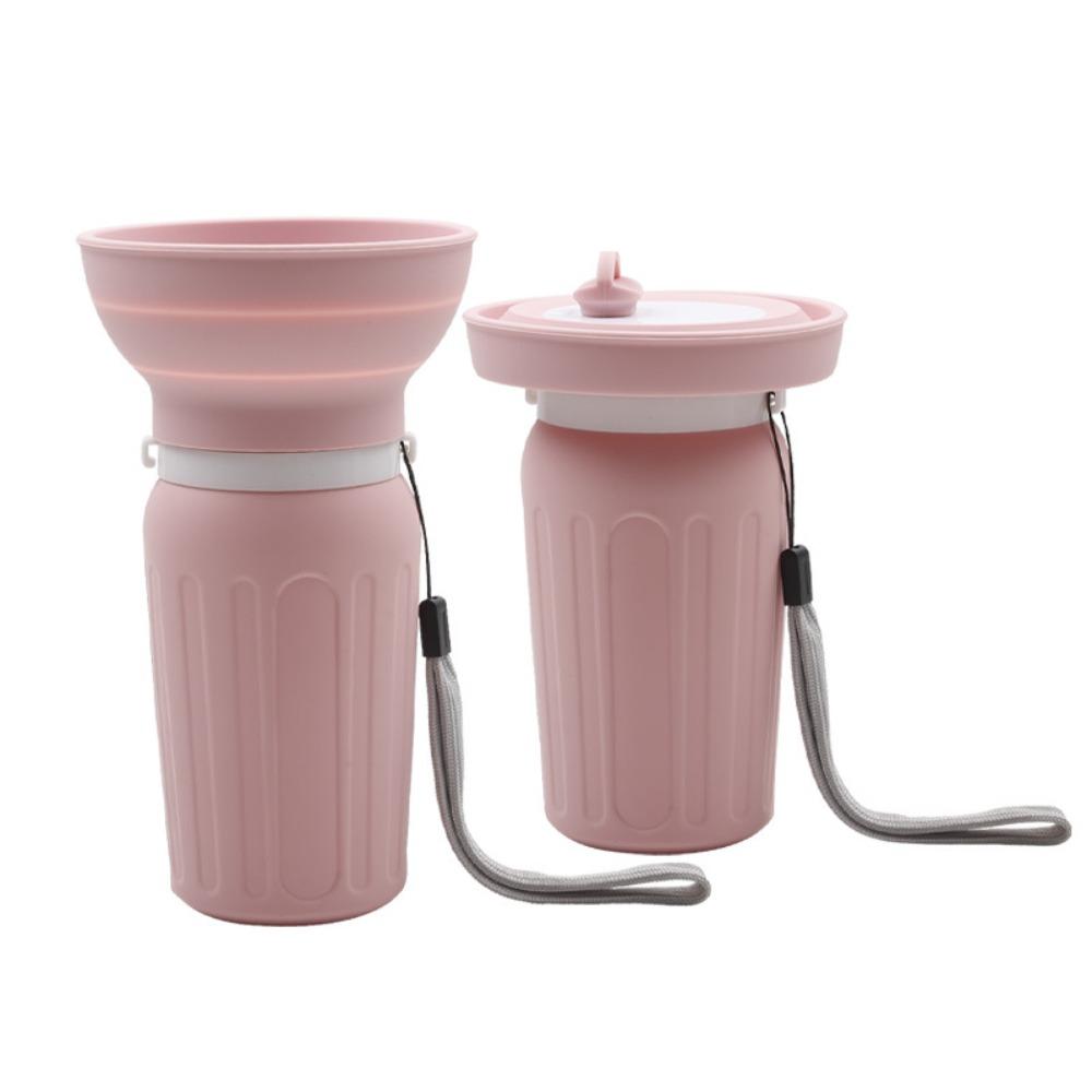 Silicone Outdoor Pet Water Cup Portable Portable Water Feeders Travel Dog Water Bottle Travel