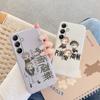 Anime Cartoon Wzór Miękki Przezroczysty Silikonowy Etui Do Samsung A55 M35 S24 Xiaomi Redmi Note 13 Poco C65 iPhone Aparat Wstrząsoodporny Ochronny Pokrowiec
