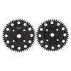 Main Spur Gear Black Steel Upgrade 50T Diff Gear for ARRMA Kraton 1 8 Remote Control Car
