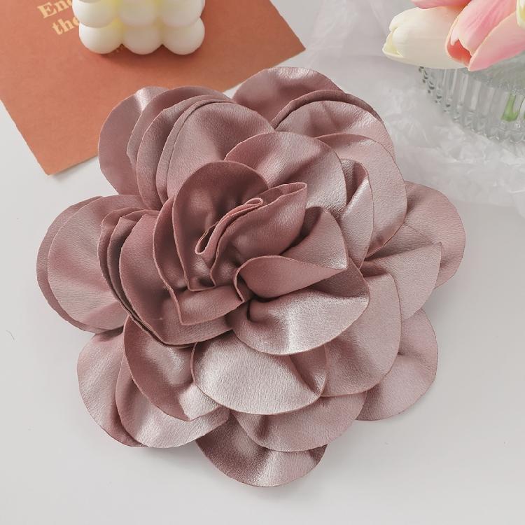 Spilla Floreale in Tessuto alla Moda Peonia Spilla da Bavero Elegante Accessorio Gioiello per Donna