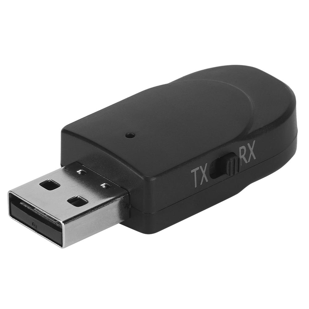 Bluetooth Audio Receiver Transmitter 2 in 1 USB Stereo Music Wireless Adapter for Car TV Computer