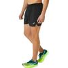 Asics Solid Logo Print Casual Shorts Men Shorts Black 2011C386-001