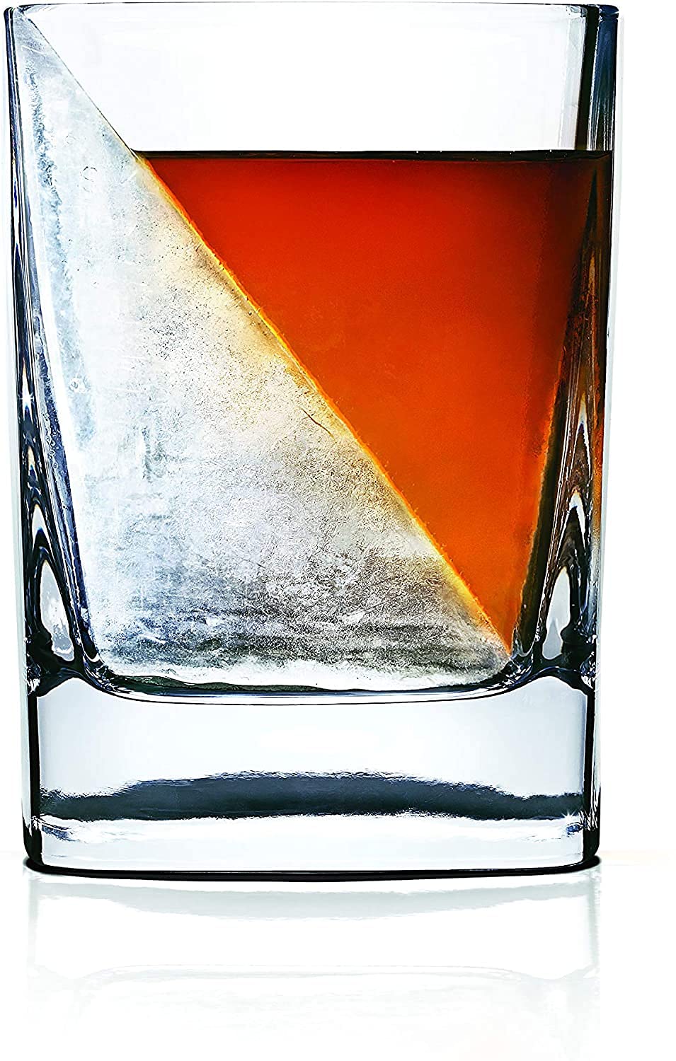 

Morning Place Old Fashioned Glass with Silicone Ice Mold, 240ml (1 piece) for Bar Time