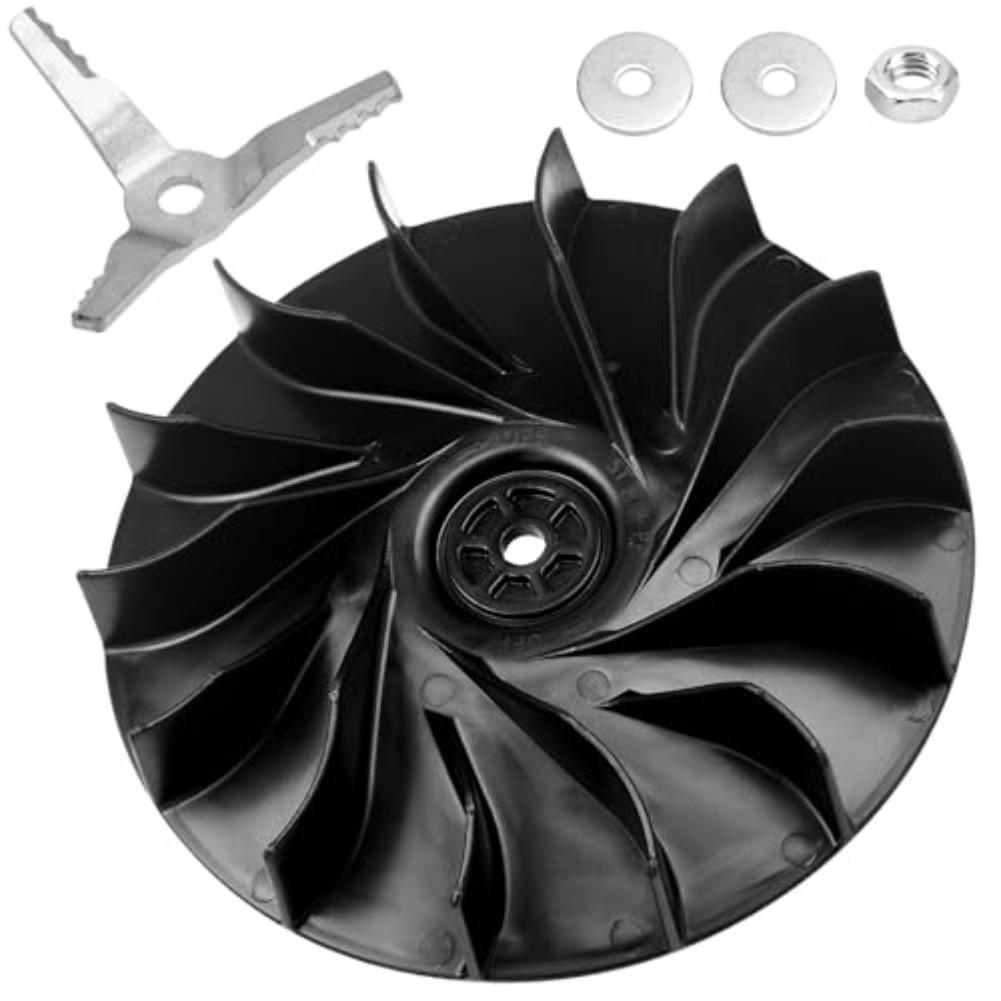 

Enhanced Debris Collection Garden Blower Impeller Fan Shredder Attachment
