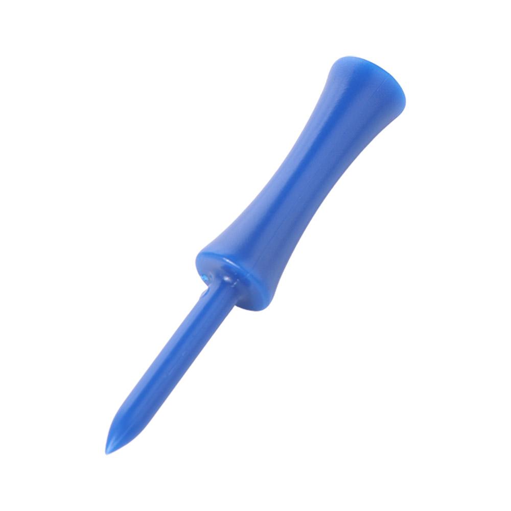 100pcs Plastic Golf Rubber Tee 68mm Golf Practice Tee Training Aids Professional Golf Tee  Outdoor