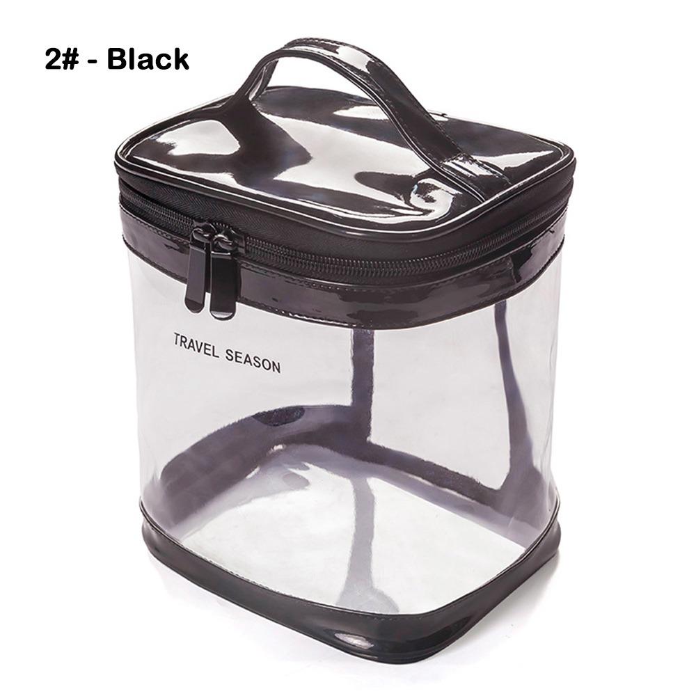 Fashion PVC Cosmetic Bag Large Capacity Travel Organizer Toiletry Bag Multifunctional Storage Transparent Washbag Travel Use