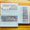 30Pcs Safety Professional Rotary Burrs Polish Nail File Bit for Acrylic Nails Gel Cuticle Remover Electric Manicure