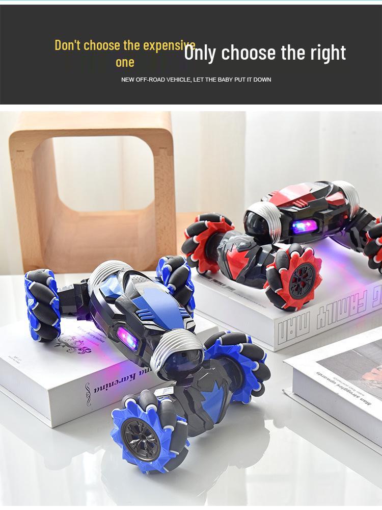 Gesture-Controlled Off-Road RC Stunt Car - Four-Wheel Drive Twisting Electric Climbing Toy