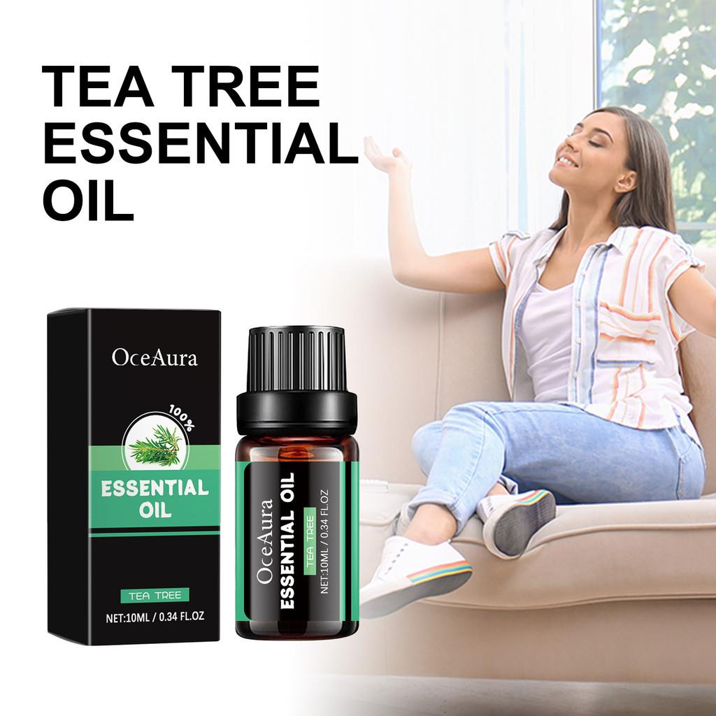 Oceaura Tea Tree Essential Oil For Silky Smooth Skin With Refreshing Aroma And Muscle Relaxation