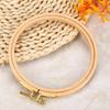 Hand Embroidery Hoop Wooden Circle Frame for Cross Stitch Embroider Needle Arts DIY Tool