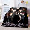 Koreanische Boyband Stray Kids Decke Mode Flanell Flauschig Fleece Überwurf Kinder und Erwachsene Geschenk Sofa Reise Camping