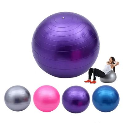 45 bis 85 cm Großer Yogaball PVC Aufblasbarer Yoga Übungsball Verdickter Fitnessball für Fitnessstudio Übungen Home Fitness Pilates Aktiver Balanceball
