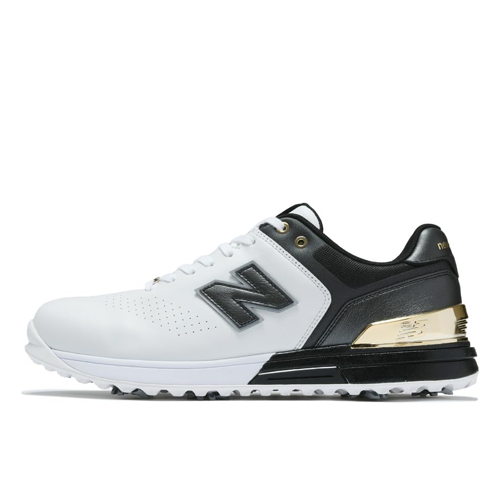 New Balance golf shoes UGL3000A 2E x Black (White / 26.5 / Men's)
