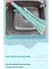 Miaojie Odorless Non-Slip Latex Gloves: Durable, Waterproof, Low-Allergy Kitchen and Laundry Cleaning for Women