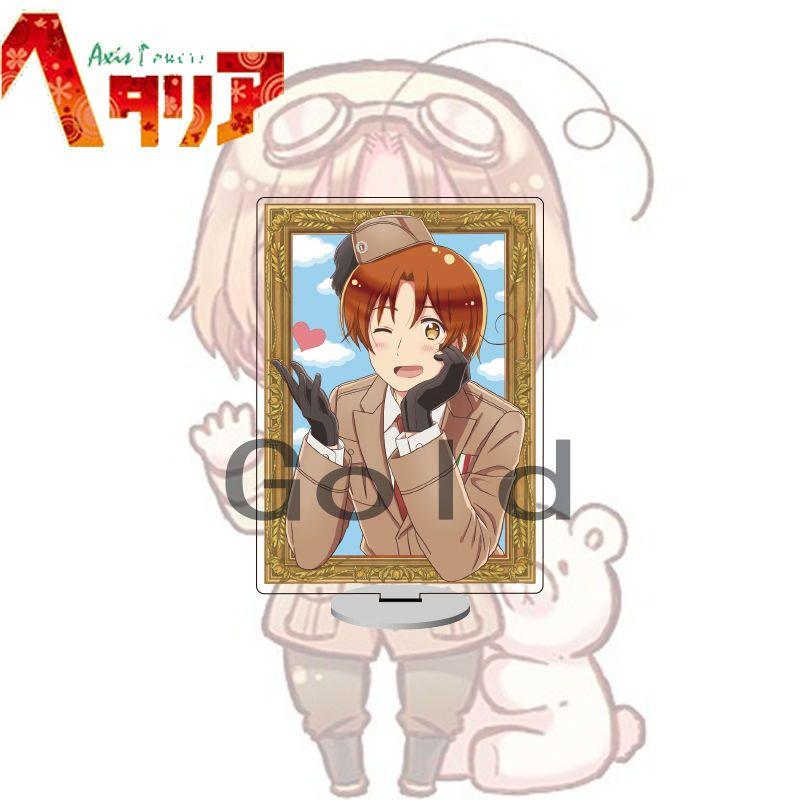 Аниме Хеталия Оси Силы Акриловая Подставка Фигурка Игрушка Людвиг Бейльшмидт Феличиано Варгас Фигурки Настольное Украшение для Дома