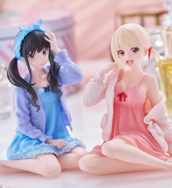 

Licorice Recoil Desktop Cute Chisoku Nishikigi and Takina Roomwear Official 2 Types Figures Inoue, Ver. синий