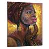 GLAS-SCHNEIDEBRETT 40x52 Frau