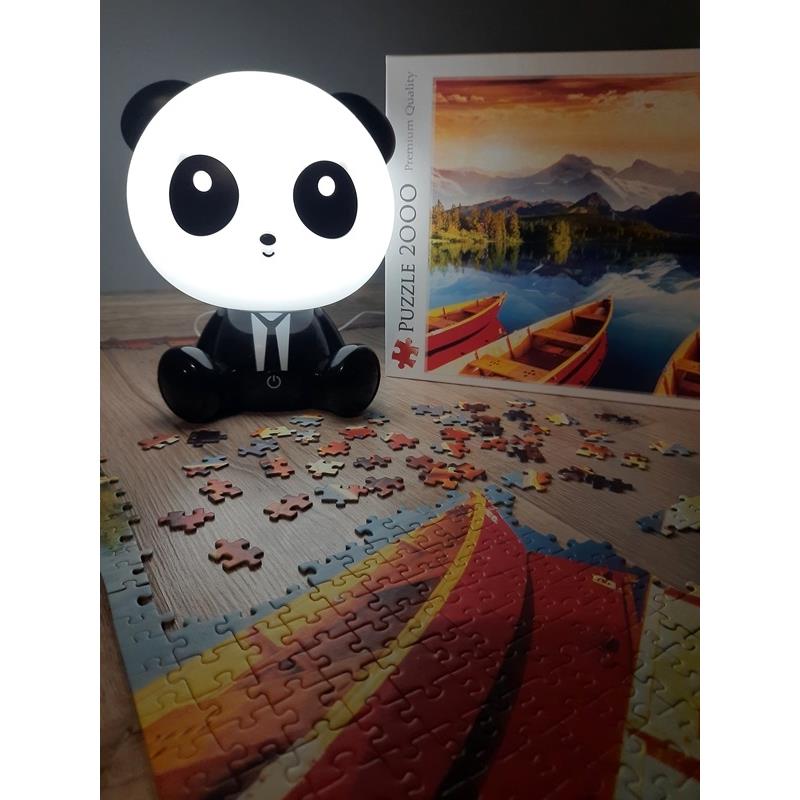 Children' Night Lamp for Desk LED Panda Bear for Children' Room