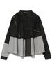 Beams Boy L/S Shirt [Special Order] TORI-TO Layered Shirt, Women's, Black, Free Size