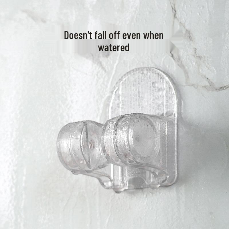 Seamless Suction Shower Head Holder - Adjustable & Punch-Free