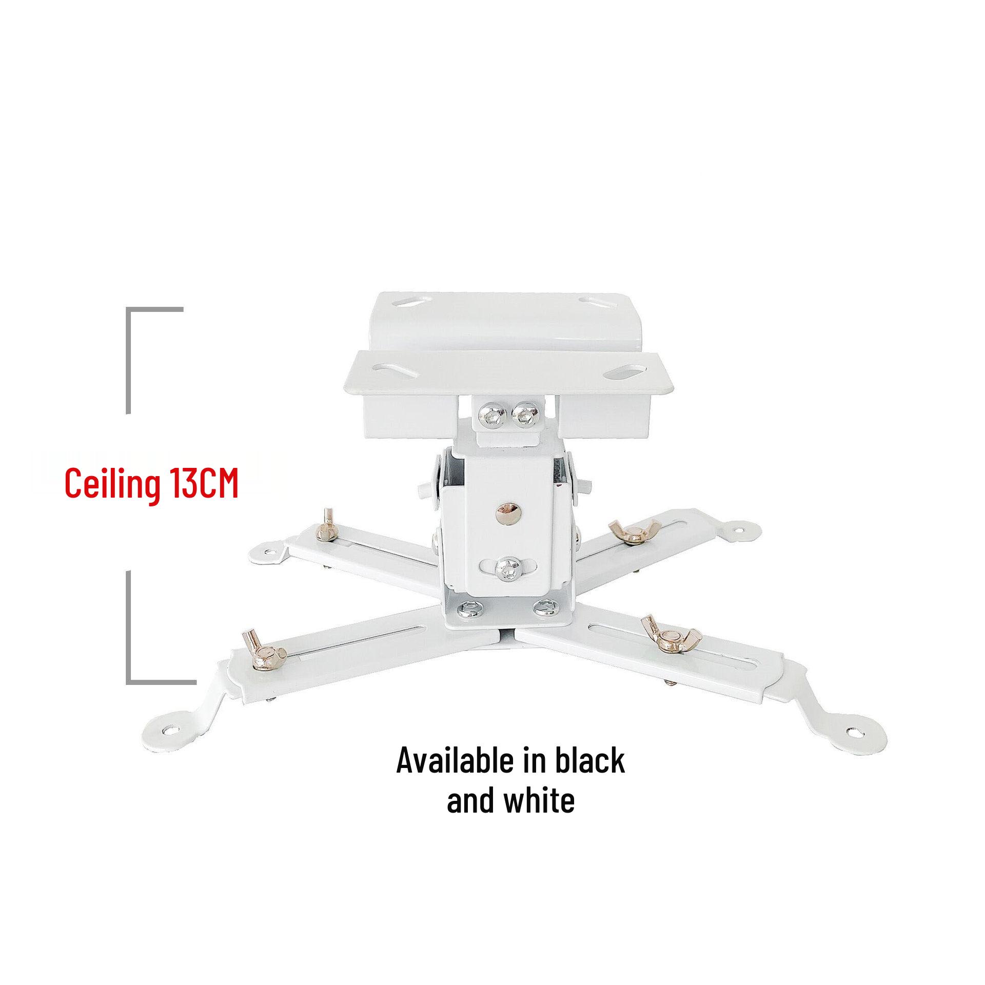 Universal Projector Mount: Wall, Ceiling, Floor Stand & BenQ Compatible Hanger