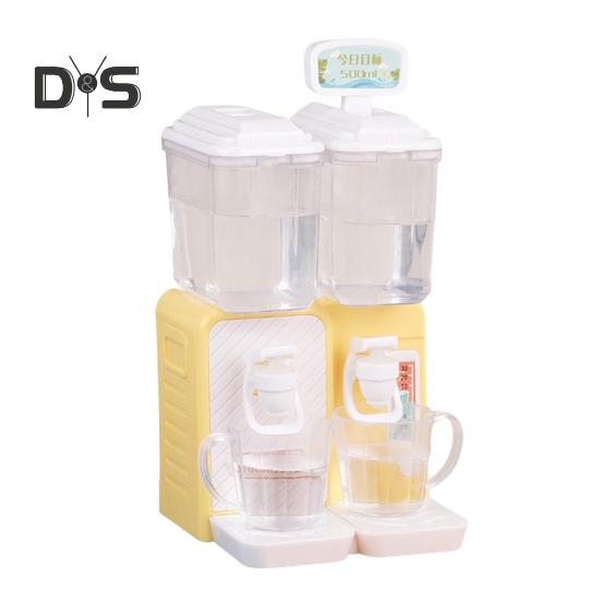 

Милый мини-кувшин для воды, игрушечный симулятор, кулер для воды, мультяшный кухонный питьевой фонтанчик, детские игровые домики с отдельными резервуарами жёлтый