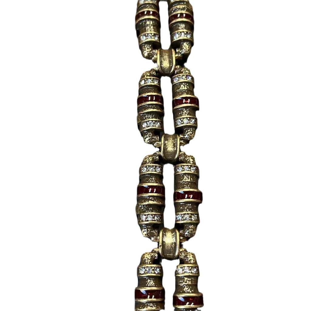 Vintage Ancient Egyptian Handmade Bracelet Heavy Industry / Edition Studded Drip Oil Accessories