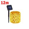 Solar LED Light String Outdoor Waterproof Flower Light Solar Garden Fairy Decoration Festival Party Atmosphere Color Light