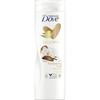 Dove Essential Nourishment tělové mléko, 400 ml (Bambucké máslo a teplá vanilka)