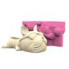 Easy Demold Silicone Mould Hand-Making Succulent Planter Moulds Bulldog Shape Suitable for Vases Concrete Pen Holder