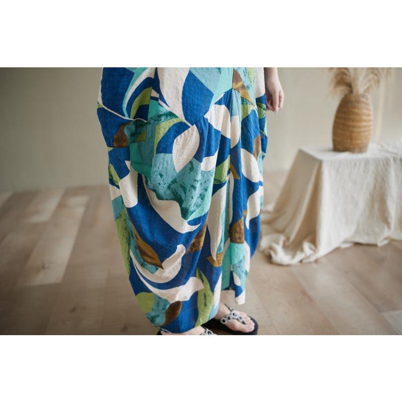 DIMANAF 2025 Vară Femei Mărimi Mari Rochie Vintage Largă De Bază Fără Mâneci Casual Lungă Nouă Supradimensionată