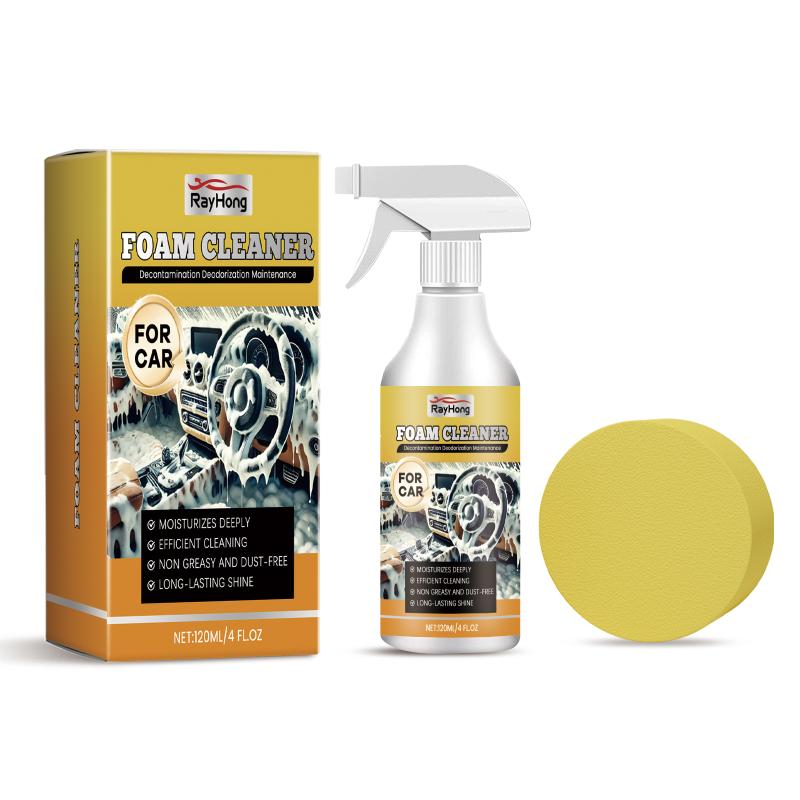 Car Interior Multi Purpose Foam Cleaner for Deep Decontamination Waterproof Protection and Efficient Maintenance