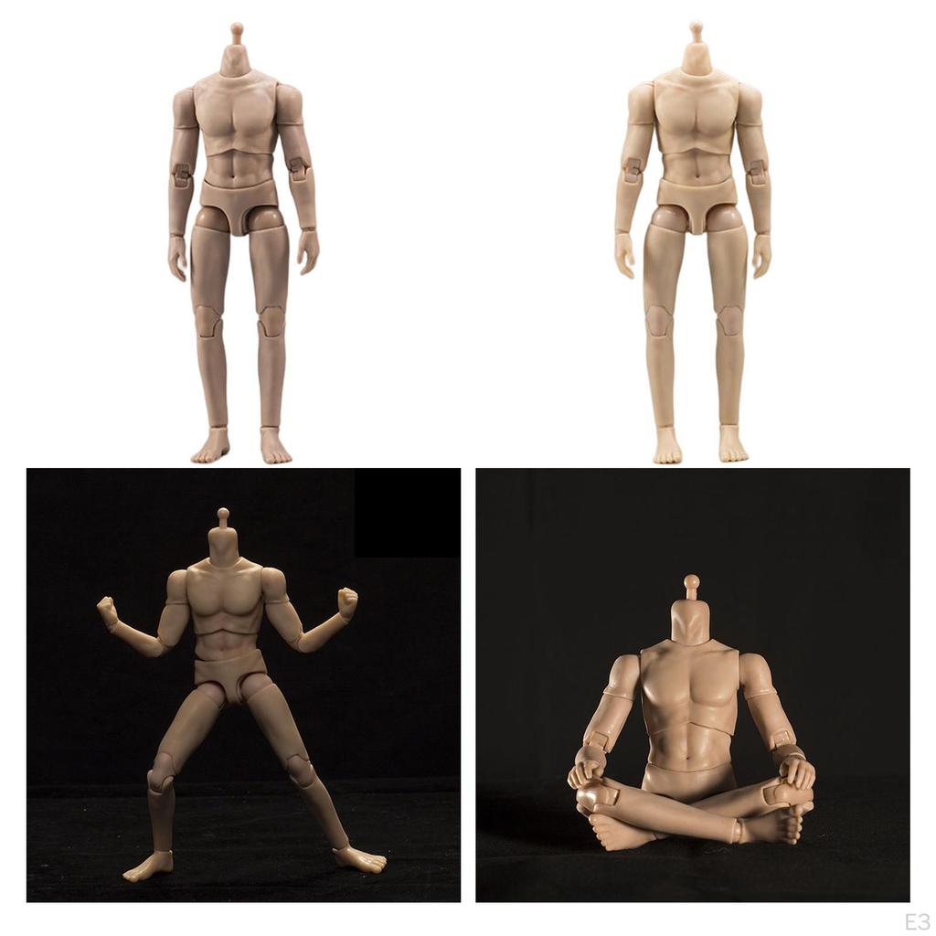 1/12 Male Action Figures Body for Drawings Photography Prop Artists