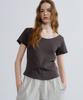 Peulibeo07 Halter Strap Ringer T-Shirt [Frsp07Ts23]_Charcoal