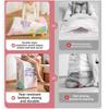 Press & Seal No-Pump Vacuum Storage Bags Space Saving Clothing Organizer Bag  Travel Moving Packing