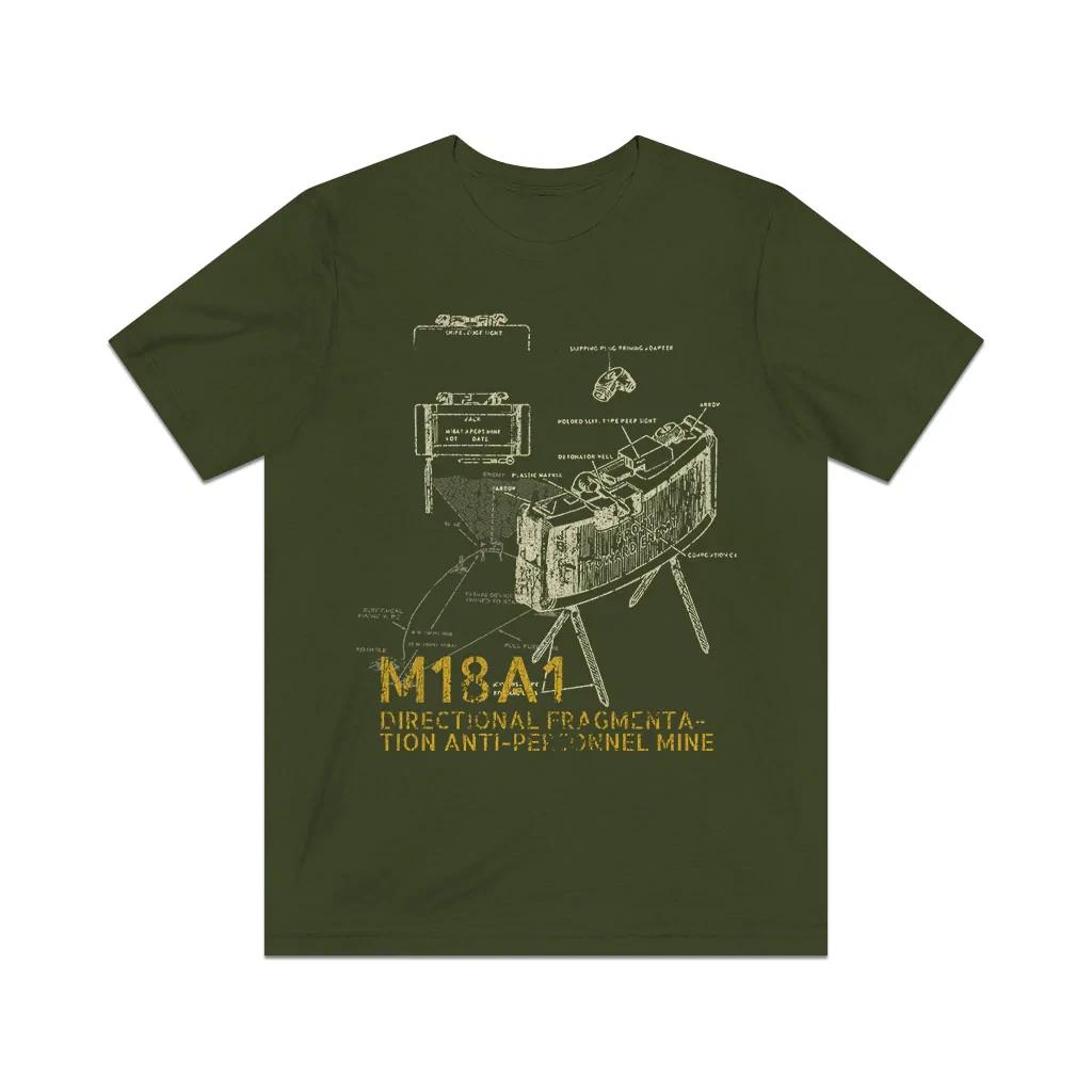 M18A1 Claymore Anti-Personnel Mine 1960 Vintage Men s T shirt M