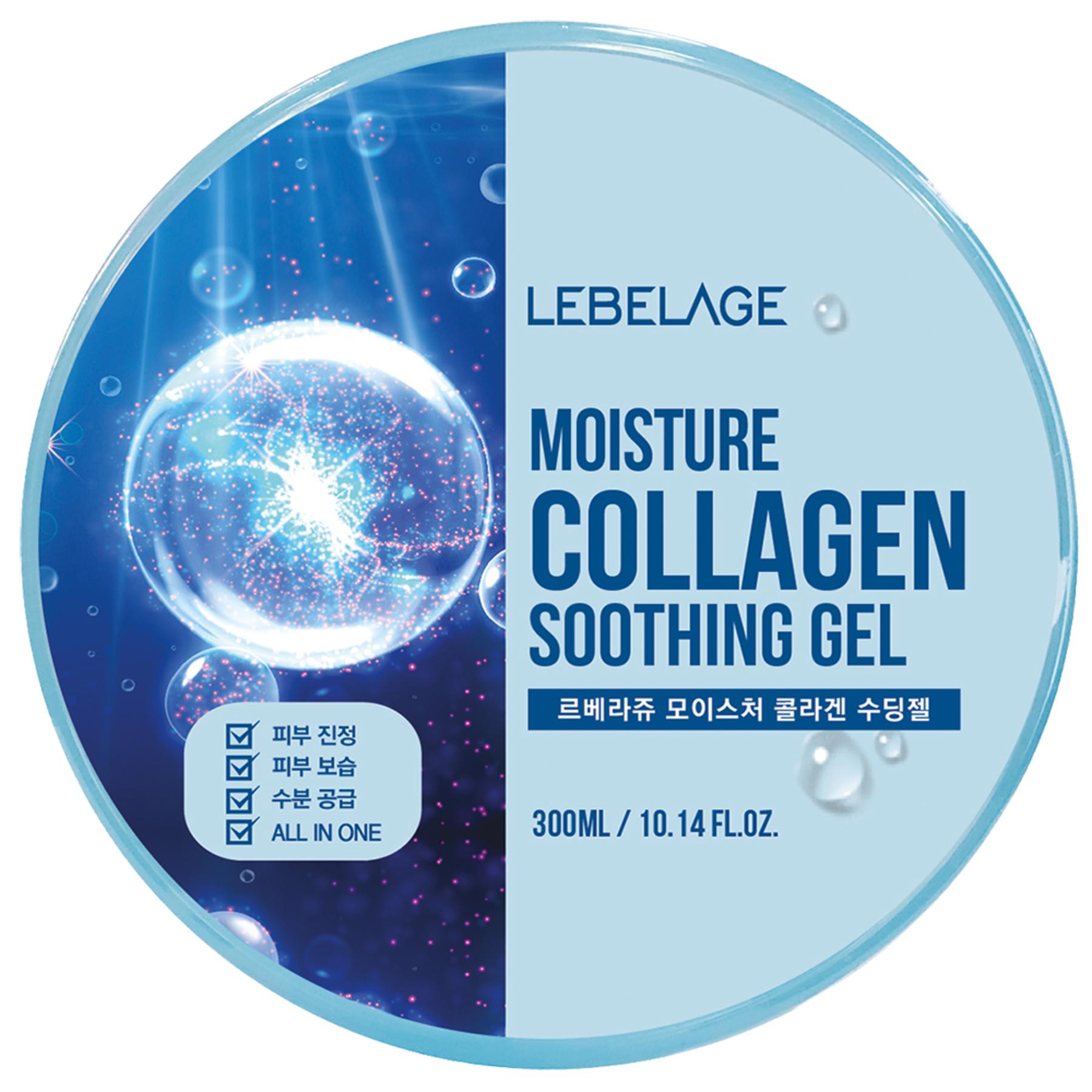 LEBELAGE Moisture Collagen Soothing Gel Hydrating Elasticity Boost 300ml