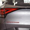 Car 3D Metal For KIA Sportage LX EX SX HEV Hybrid GT Line Body Emblem Badge Decals Auto Tail Sticker Decorative Accessories