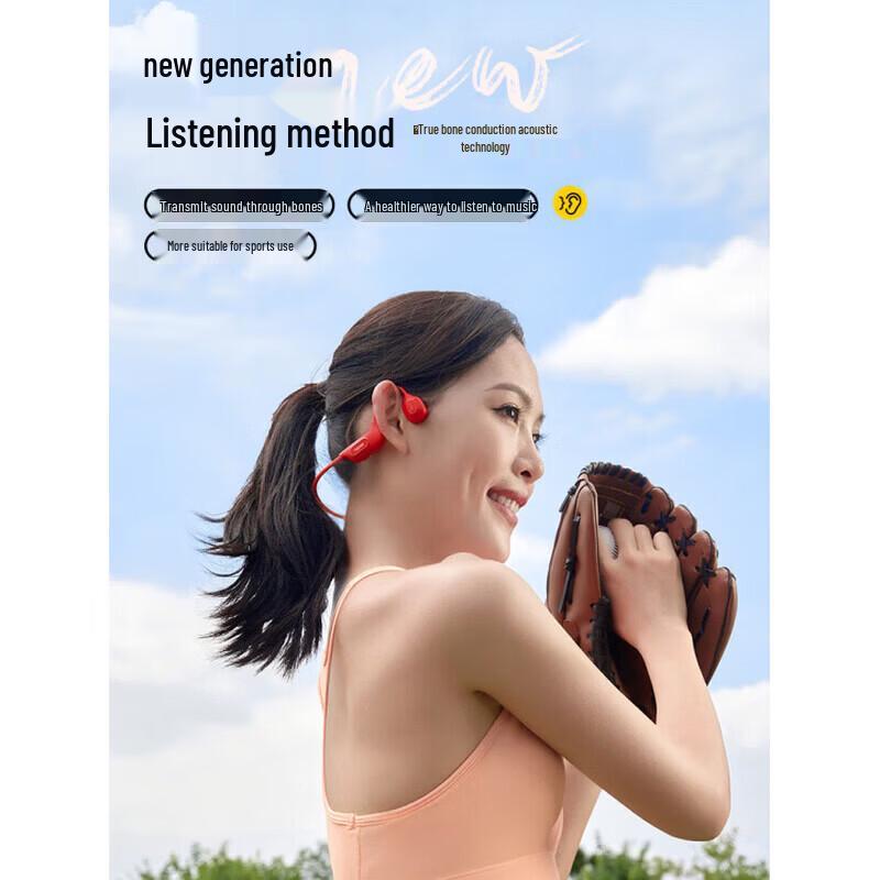 Nankaka Runner CC4 Bone Conduction Open-Ear Sports Headphones