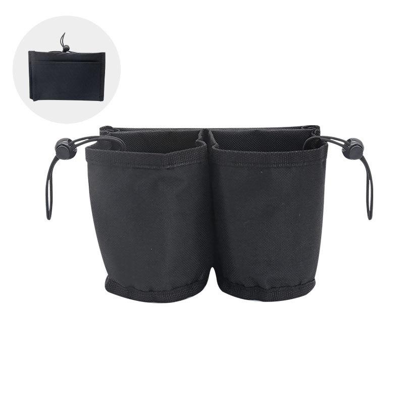 1PC Luggage Travel Cup Holder Oxford Cloth Free Hand Luggage Drink Bag Portable Travel Cup Storage Bag Fits All Suitcase Handles