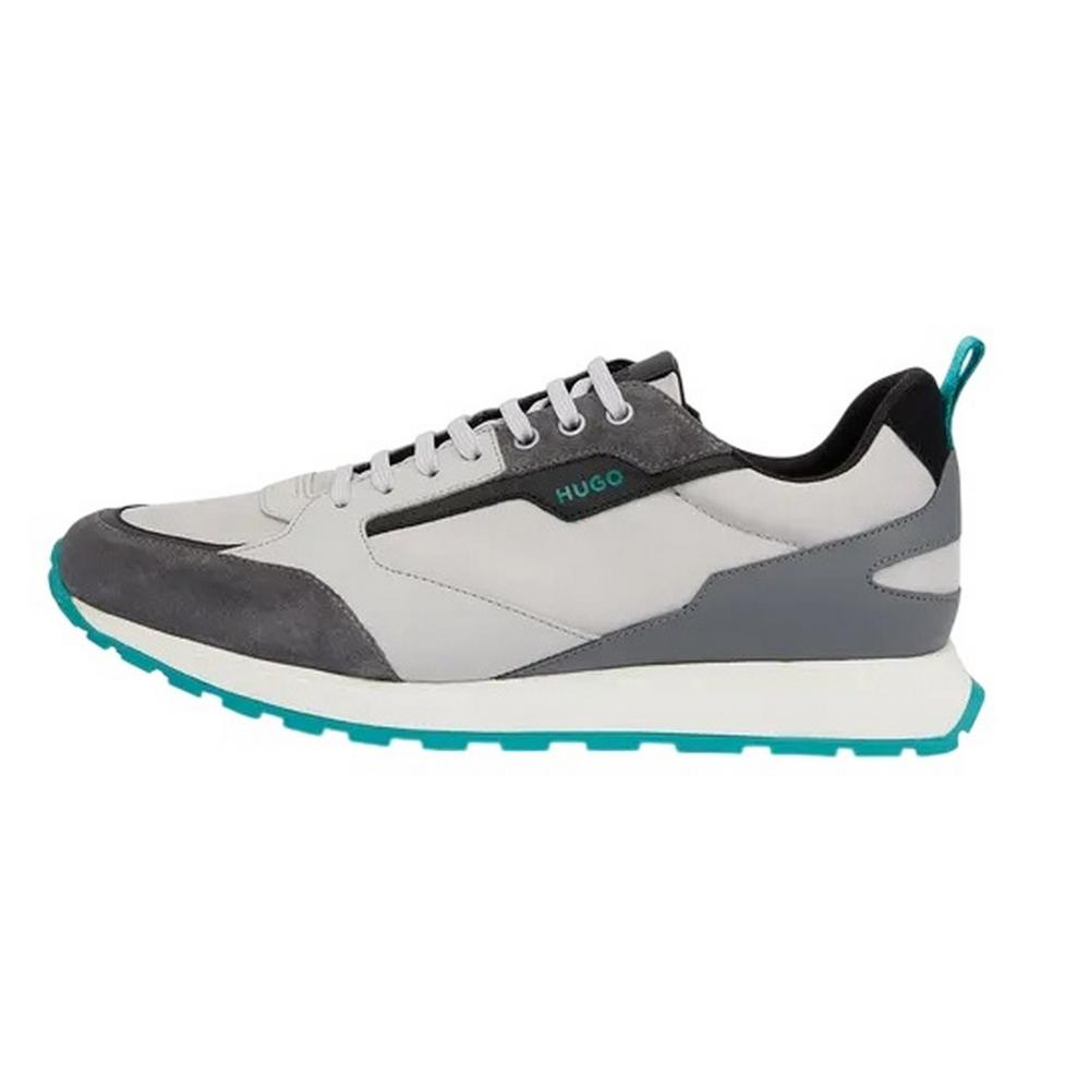 Hugo Mens Icelin Suede Panel Running Trainers
