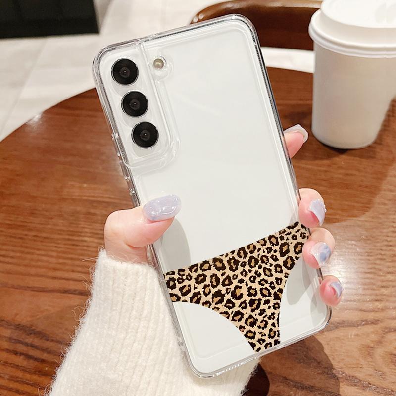Colorful Leopard Case For Samsung S26 Ultra S25 FE S24 S23 S22 Plus S21 A15 A25 A35 A55 A16 A26 A36 A56 A17 A37 A57 5G Clear TPU Soft Cover