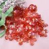 DIY Hairpin Earrings Small Flower Beads Accessories 15.8mm Fashion Handmade Materials 100pcs Clear Crystal Acrylic Bracelet
