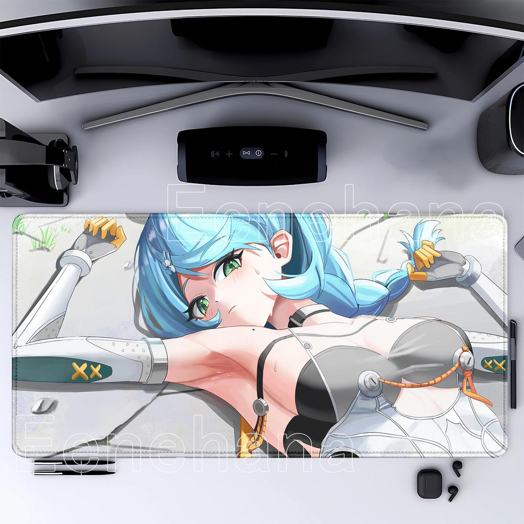 ZZZ Seed cute girl Gaming Mouse Pad Zenless Zone Zero Keyboard Desk Mats XXL Anime Extended office accessories overlock Mousepad