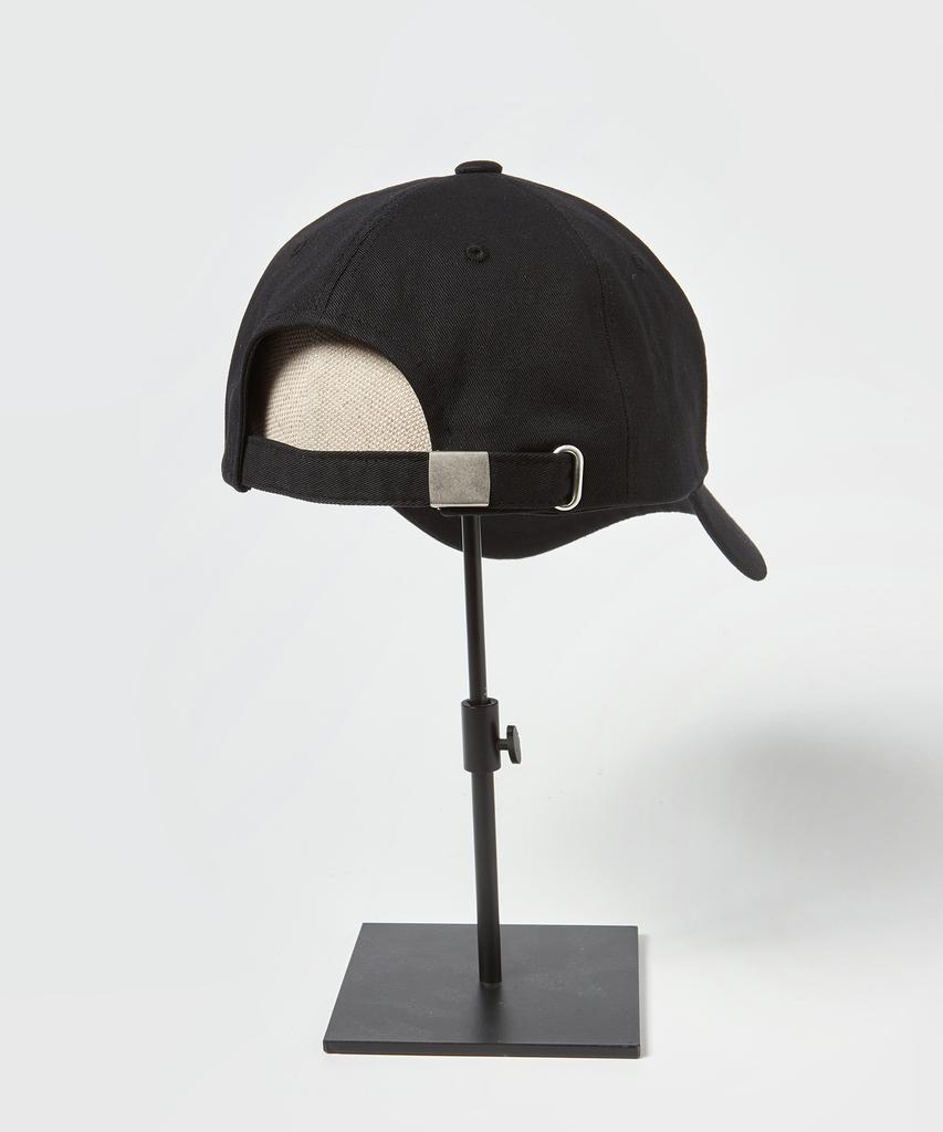 BEYOND CLOSET New Classic Preppy Cotton Chino Cap Black