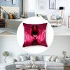 Anime H-Hazbin Hotel Alastor Pillow Case Square Double‑Sided Print Cushion Case For Sofa Home Bedchamber Decor Gift